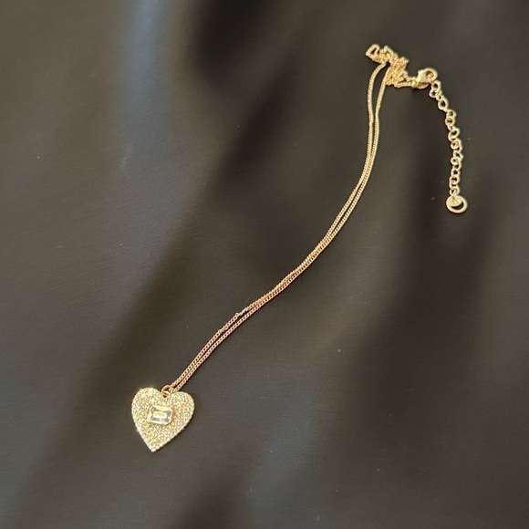 Lili Claspe Frankie Heart Pendant Clear CZ Necklace - Picture 2 of 7